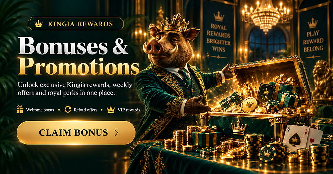 Kingia Casino Bonus